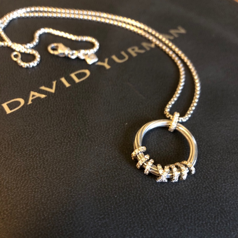 David Yurman Helena Medium Pendant Necklace